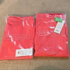 Resurge Orange/ Red Scrub Set